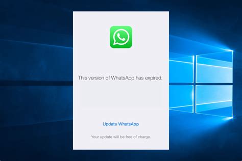 whatsapp versão windows